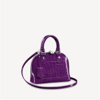 LV N94270 女士紫色 ALMA BB 手袋