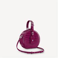 LV N90240 女士葡萄紫色 PETITE BOITE CHAPEAU 手袋