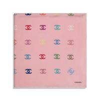 CHANEL AA7370 女士粉色 方形围巾