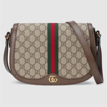 GUCCI 601044 女士棕色 Ophidia GG 小号肩背包