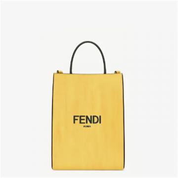 FENDI 7VA512ADP6F1CIA 男士黄色 FENDI PACK 购物袋