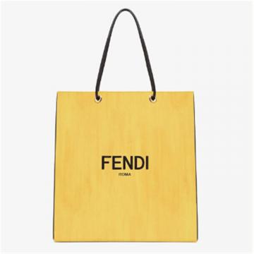 FENDI 7VA513ADP6F1CIA 男士黄色 FENDI PACK 中号购物袋
