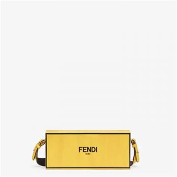 FENDI 7VA520ADP6F1CIA 男士黄色 FENDI PACK 盒子造型手袋