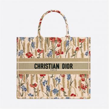 DIOR M1286ZRTN 女士米色 BOOK TOTE 手袋