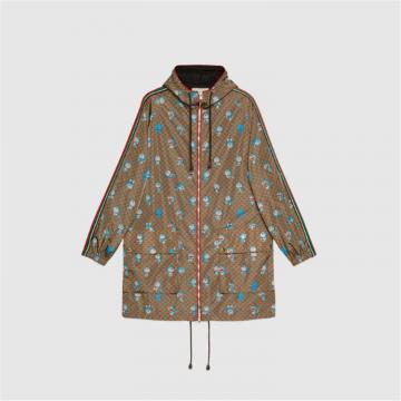 GUCCI 657044 女士乌木色 Doraemon x Gucci 尼龙夹克