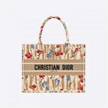 DIOR M1296ZRTN 女士米色 小号 BOOK TOTE 手袋