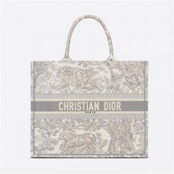 DIOR M1286ZTDT 女士灰色 BOOK TOTE 手袋