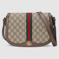 GUCCI 601044 女士棕色 Ophidia GG 小号肩背包