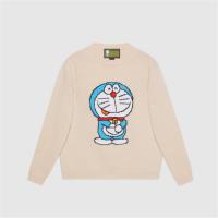 GUCCI 655654 女士象牙白色 Doraemon x Gucci 联名系列羊毛毛衣