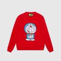 GUCCI 655654 女士红色 Doraemon x Gucci 联名系列羊毛毛衣