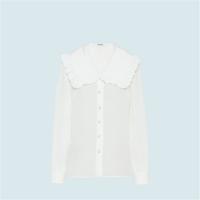 MIUMIU MK1395 女士白色 双绉衬衫