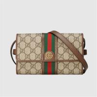 GUCCI 645082 女士乌木色 Ophidia 迷你手袋