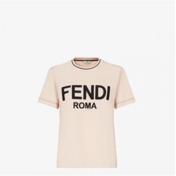 FENDI FS7254AC6BF1BW6 女士粉色 T恤