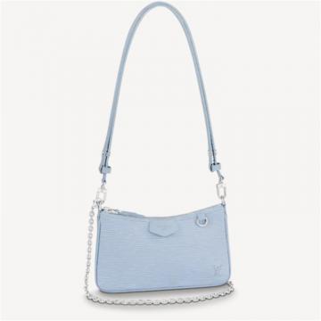 LV M80480 女士天蓝色 EASY POUCH ON STRAP 手袋