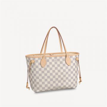 LV N41362 女士白格 NEVERFULL 小号手袋