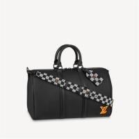 LV M57416 男士黑色 KEEPALL BANDOULIÈRE 40 旅行袋