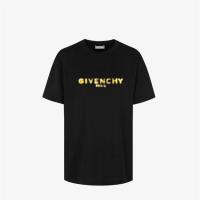 GIVENCHY BW708J3Z4X 女士黑色 超大版型 GIVENCHY 4G BULL T恤