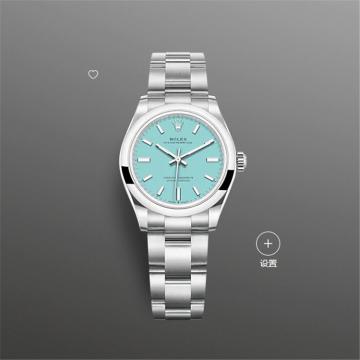 ROLEX 277200 女士绿松石蓝色表盘 蚝式恒动型 31 腕表