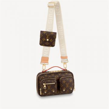 LV M80446 女士老花 UTILITY CROSSBODY 手袋