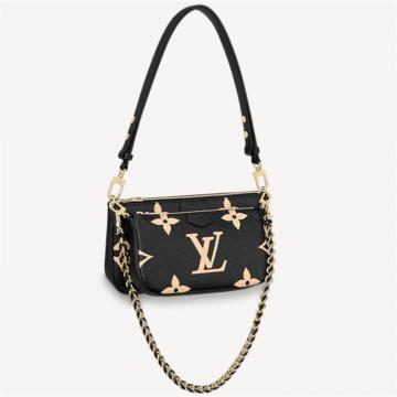 LV M45777 女士黑色 MULTI POCHETTE ACCESSOIRES 手袋