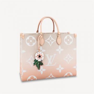 LV M57640 女士雾霭色 ONTHEGO 大号手袋