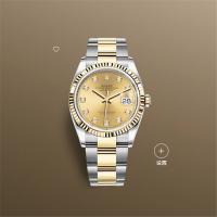 ROLEX 126233 女士香槟色表盘 蚝式恒动日志型 36 腕表