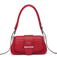 PRADA 1BD228 女士红色 Prada Sidonie 单肩包