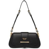 PRADA 1BD228 女士黑色 Prada Sidonie 牛皮手袋