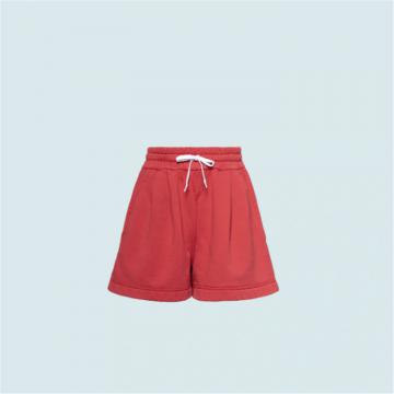 MIUMIU MJP226 女士红色 成衣染色棉绒短裤