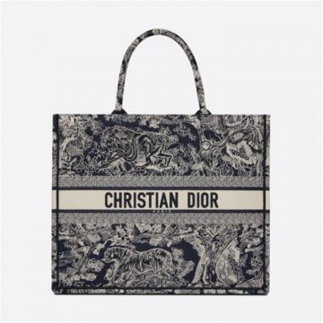 DIOR M1286ZRGO 女士蓝色 BOOK TOTE 手袋