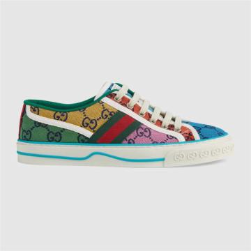 GUCCI 663680 女士多色 GG Multicolor Gucci Tennis 1977 运动鞋