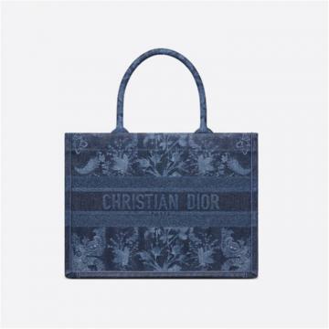 DIOR M1296ZJAS 女士蓝色 小号 BOOK TOTE 手袋