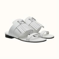 HERMES H211083Z 女士白色 Coralia 凉鞋