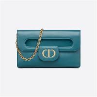 DIOR M8641UBBU 女士深海蓝色 中号 DIORDOUBLE 手袋