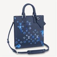 LV M57843 男士蓝色 SAC PLAT ZIPPÉ 公文包