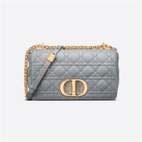 DIOR M9242UWHC 女士灰色 中号 DIOR CARO 手袋