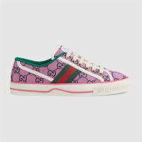 GUCCI 663680 女士粉色 GG Multicolor Gucci Tennis 1977 运动鞋