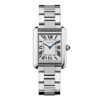 Cartier W5200013 女士白色表盘 TANK SOLO 腕表