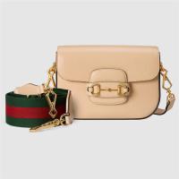 GUCCI 658574 女士米色 Gucci 马衔扣 1955 迷你手袋