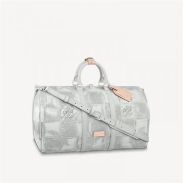 LV N50069 男士灰色 KEEPALL BANDOULIÈRE 50 旅行袋