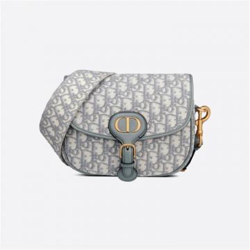 DIOR M9319UTZQ 女士灰色 中号 DIOR BOBBY 手袋