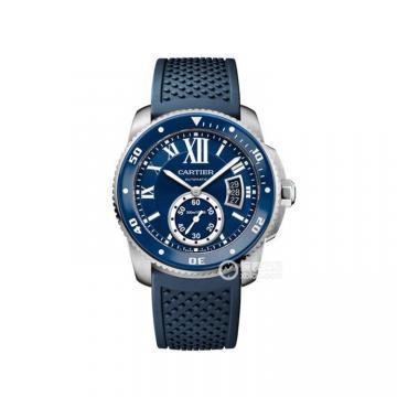 Cartier WSCA0011 男士深蓝色表盘 CALIBRE DE CARTIER 腕表