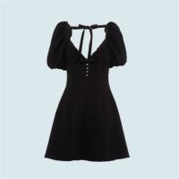 MIUMIU MF4132 女士黑色 卡迪连衣裙