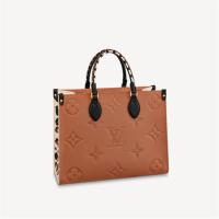 LV M58521 女士棕色 ONTHEGO 中号手袋 