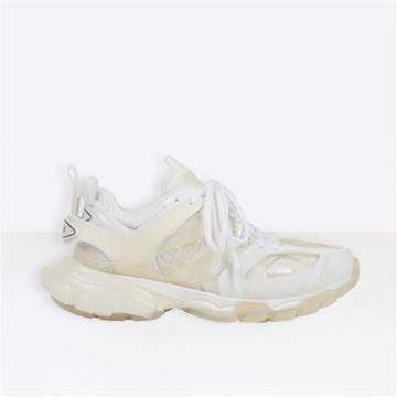 BALENCIAGA 647742W3BM19000 男士白色 Track Clear Sole 运动鞋