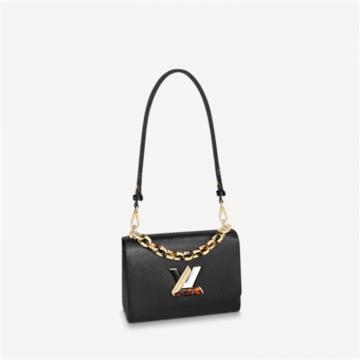 LV M58715 女士黑色 TWIST 中号手袋