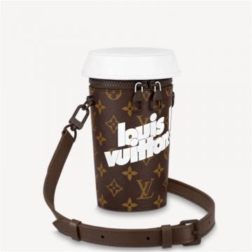 LV M80812 男士老花 COFFEE CUP 手袋