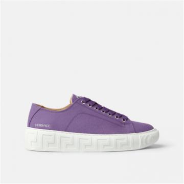 VERSACE DST644D 女士紫色 希腊回纹运动鞋