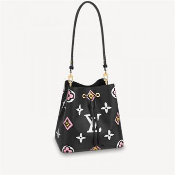 LV M45821 女士黑色 NÉONOÉ 中号手袋