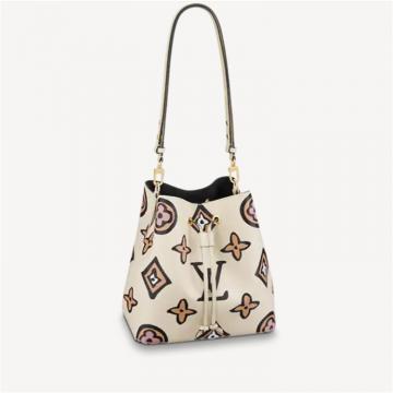 LV M45822 女士奶白色 NÉONOÉ 中号手袋